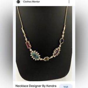 Kendra Scott necklace with diff color stones